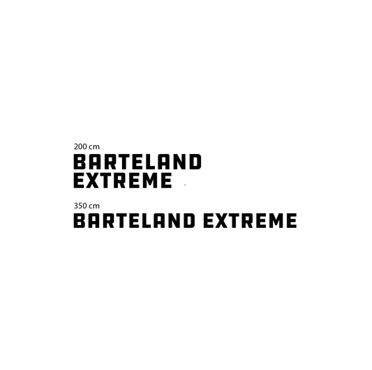 Barteland Extreme – Crew Text Decals (2 stk)
